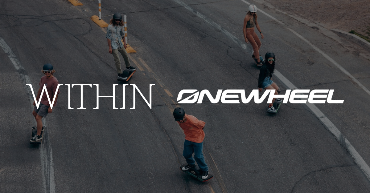 WITHIN Selected by Onewheel as Media Agency of Record | WITHIN